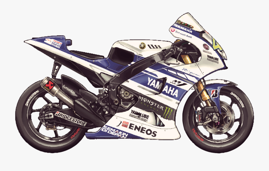 Motogp Clipart Superbike - Yamaha Motor Racing, Transparent Clipart