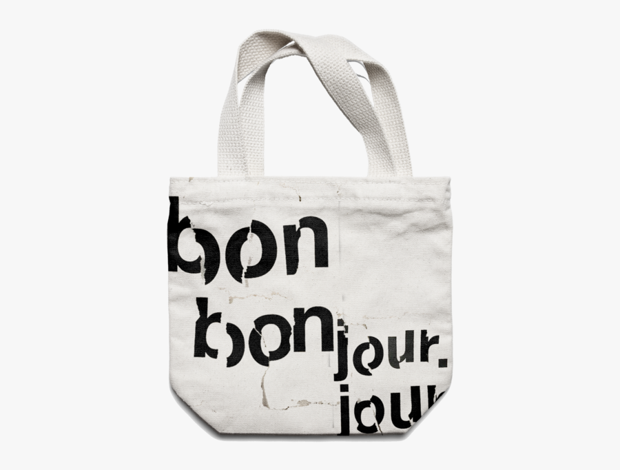 Hello Bari Small Canvas - Tote Bag, Transparent Clipart