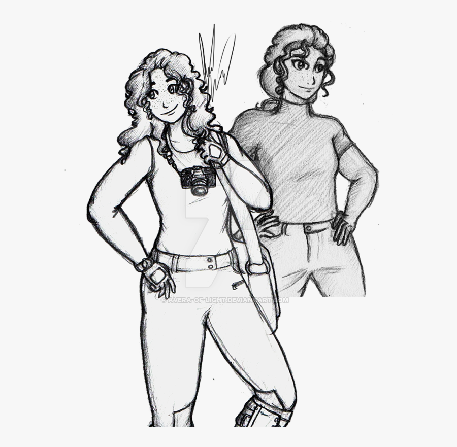 Teresa Nightingale Sketch By Avera Of Light - Cartoon, Transparent Clipart