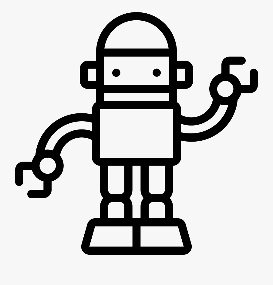 Clip Art File Icon Svg Wikimedia - Robot Free Icon Png, Transparent Clipart