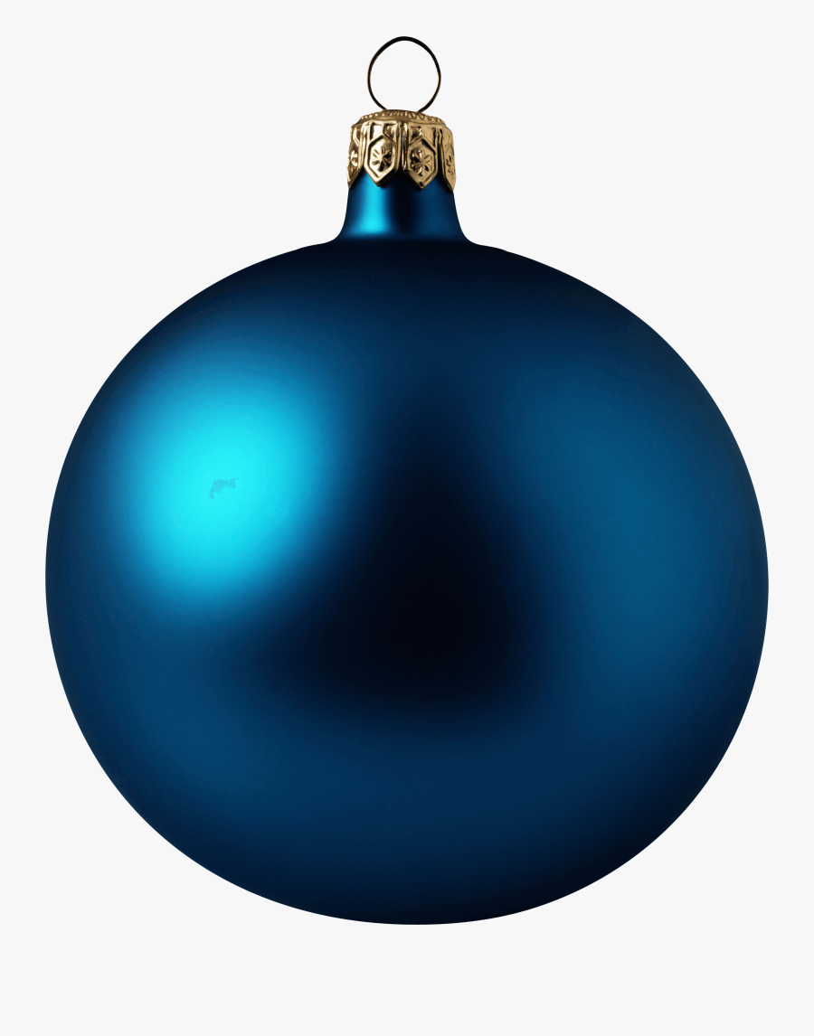 Dark Blue Ball Christmas Png Image - Christmas Decoration, Transparent Clipart