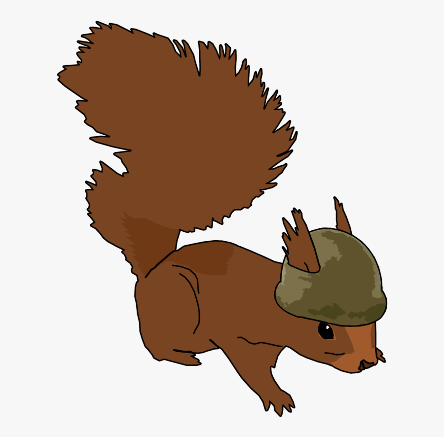 Soldier Squirrel Logo By Botkgb - Squirrel Clip Art, Transparent Clipart