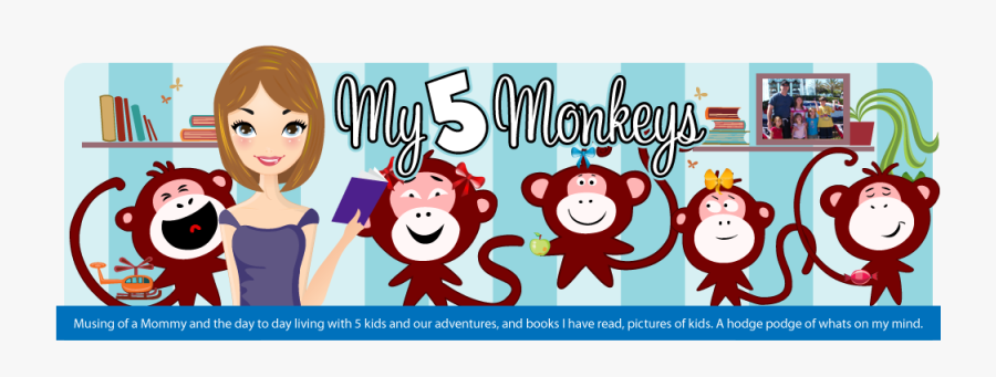 Monkey Faces, Transparent Clipart