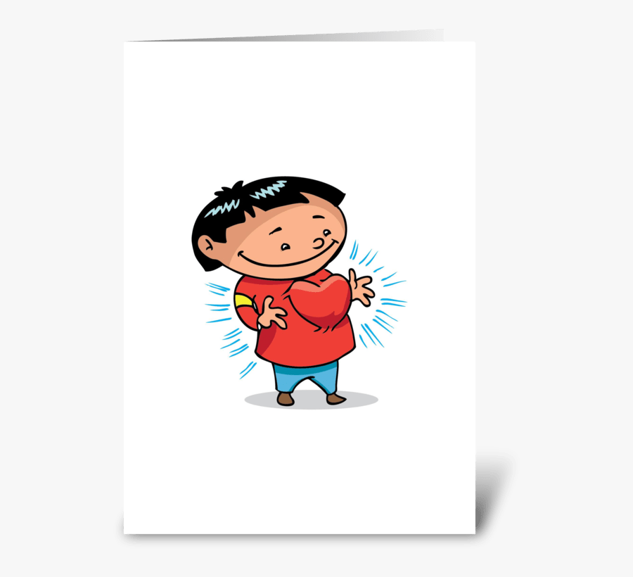 Simple Love Greeting Card - Cartoon, Transparent Clipart