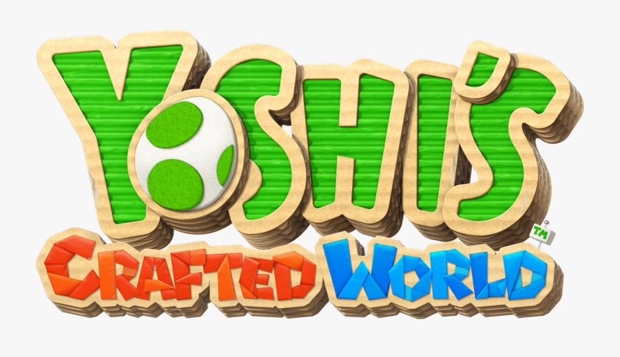 Yoshi's Crafted World Logo Png, Transparent Clipart