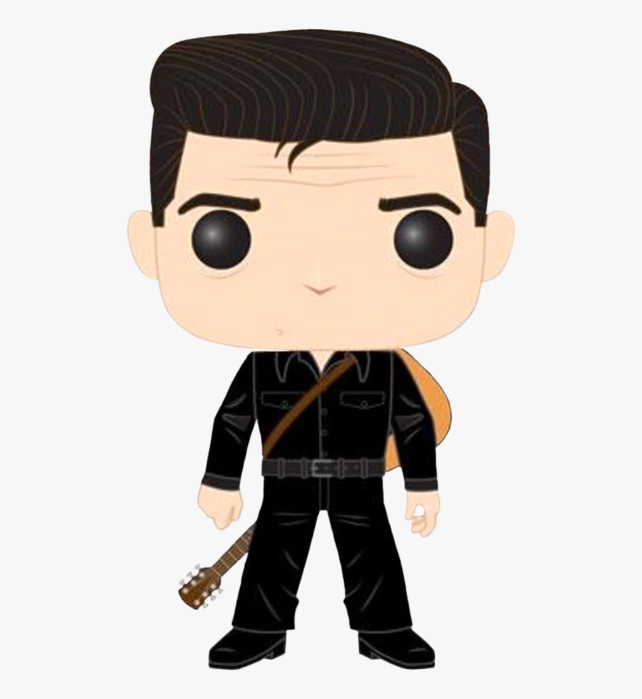 Rocks Johnny Cash Johnny Cash Man In Black Funko Pop - Johnny Cash Pop Vinyl, Transparent Clipart