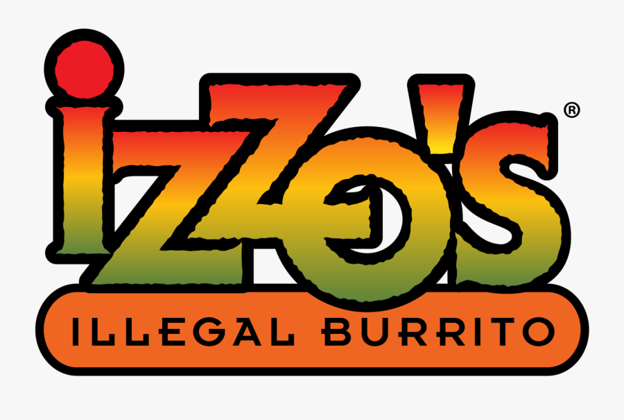 Vector Black And White Stock Menu Izzo S Illegal - Izzo's Illegal Burrito, Transparent Clipart