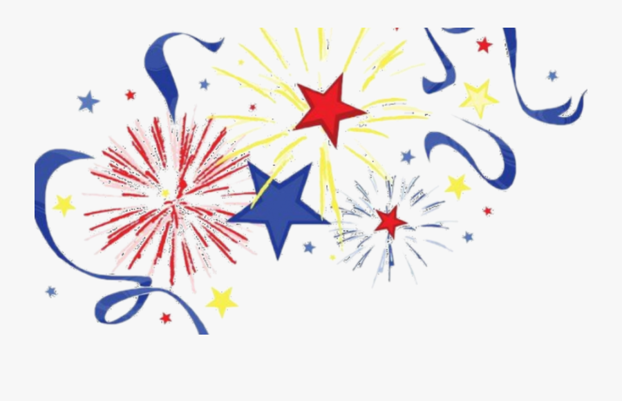 Yuli 4th Celebrations, Texas Style - Transparent Background Firework Clipart, Transparent Clipart