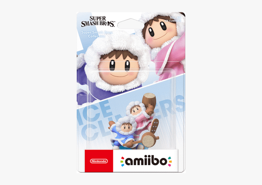 Imported Swam07 Large - Super Smash Bros Amiibo Ice Climbers, Transparent Clipart