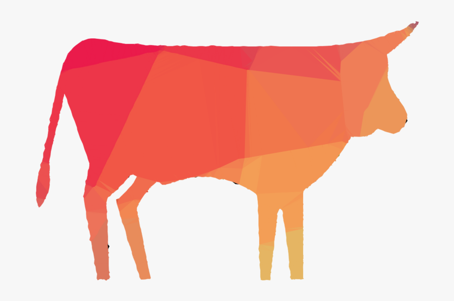 Orange Clipart Cattle Ox Clip Art, Transparent Clipart
