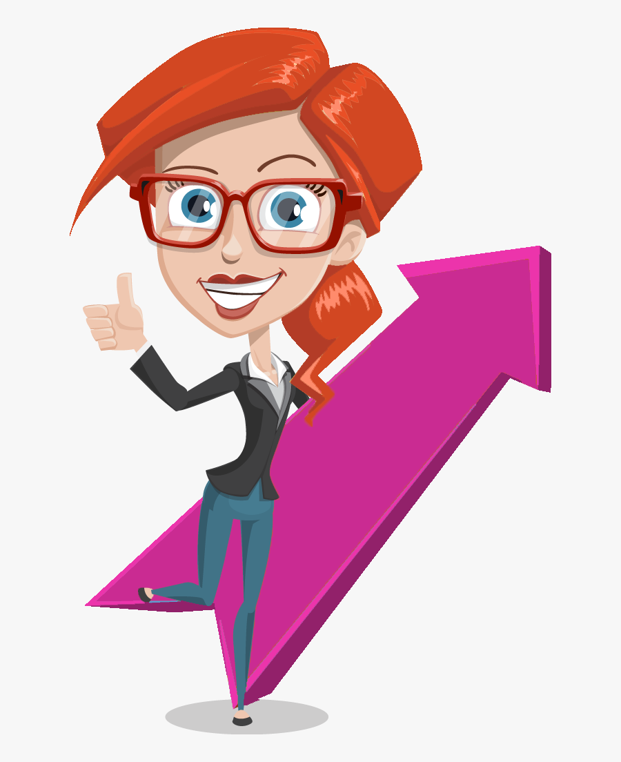 Girl Character Clip Art, Transparent Clipart