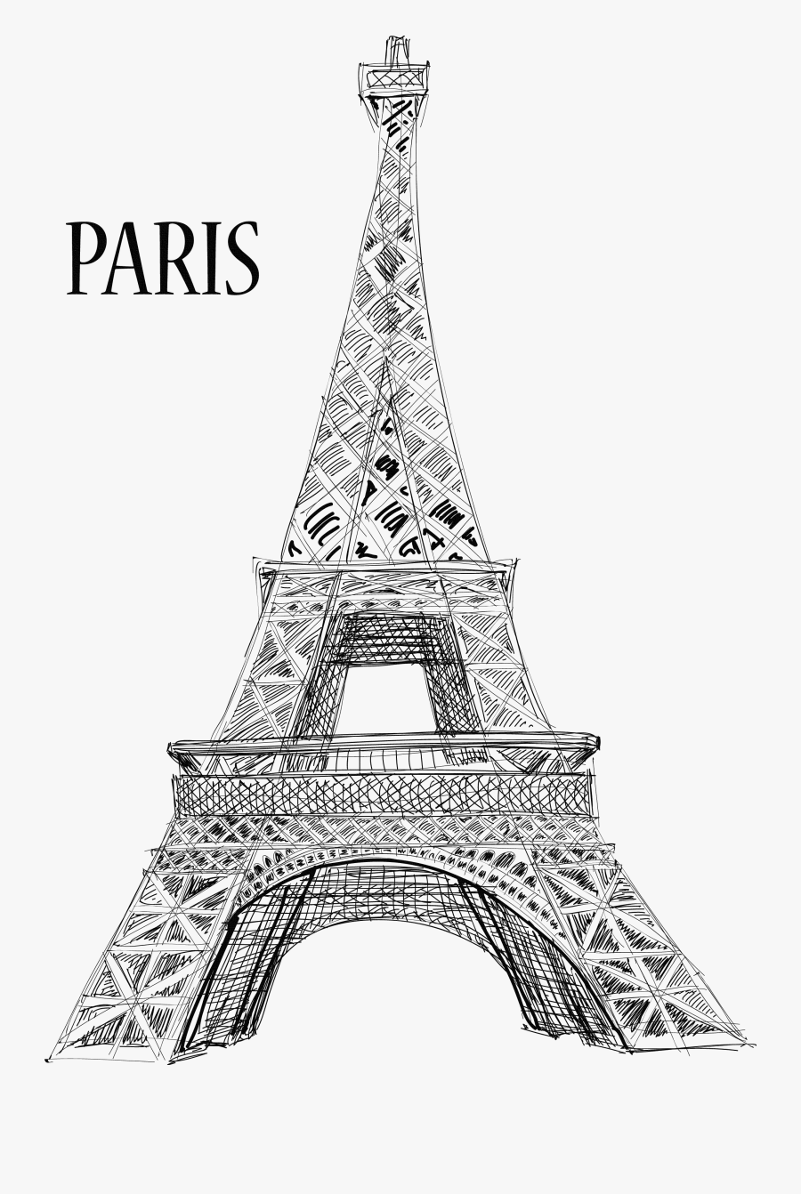 Eiffel Tower London Bridge, Transparent Clipart
