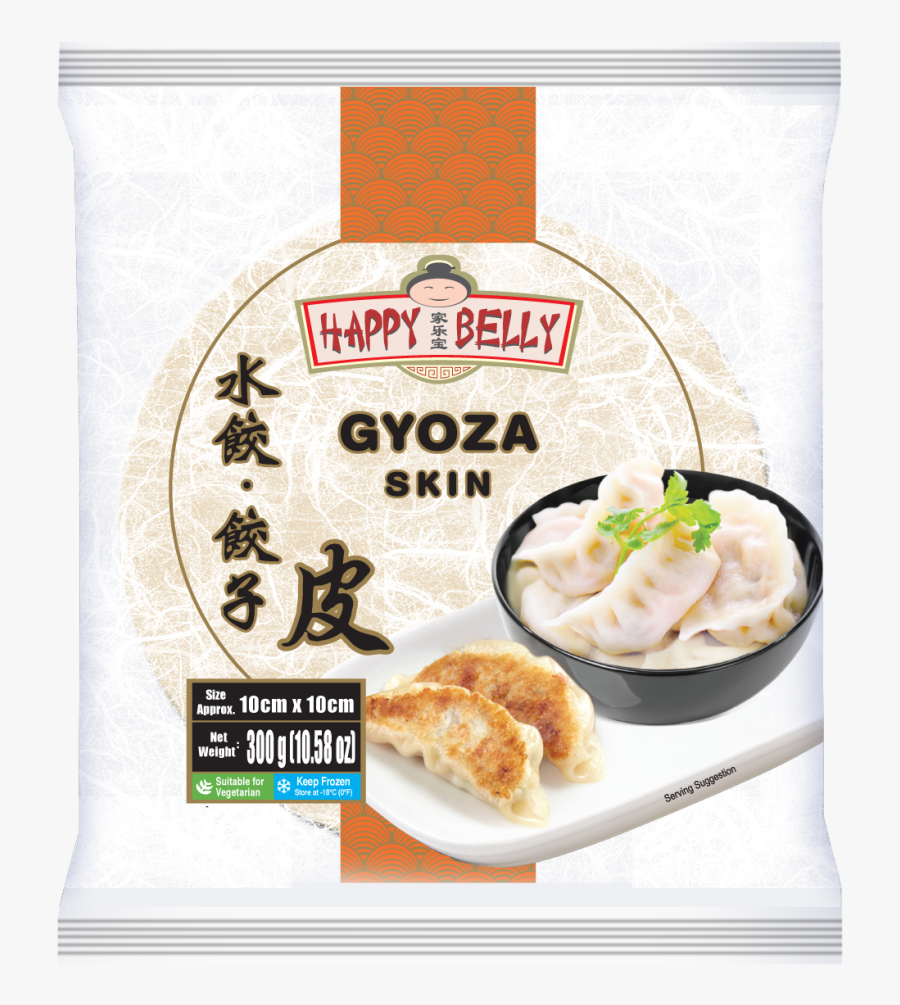 Gyoza Skins - Happy Belly Gyoza Skin, Transparent Clipart