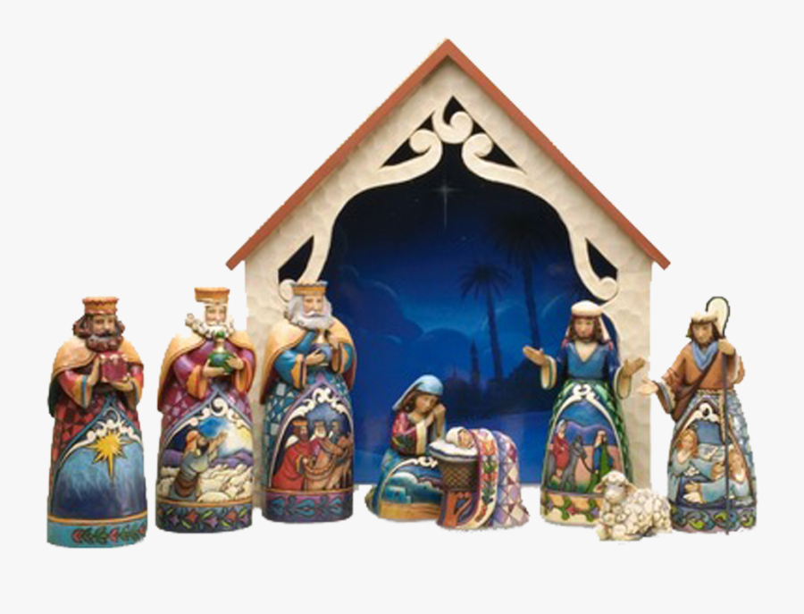 Jim Shore Natale Presepe, Transparent Clipart