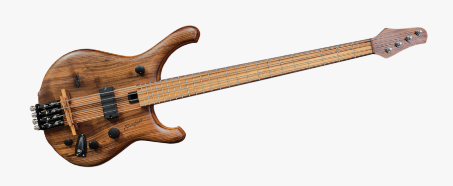 Experience The Stonefield Difference Bass Guitar - Wood Bass Guitar Png, Transparent Clipart