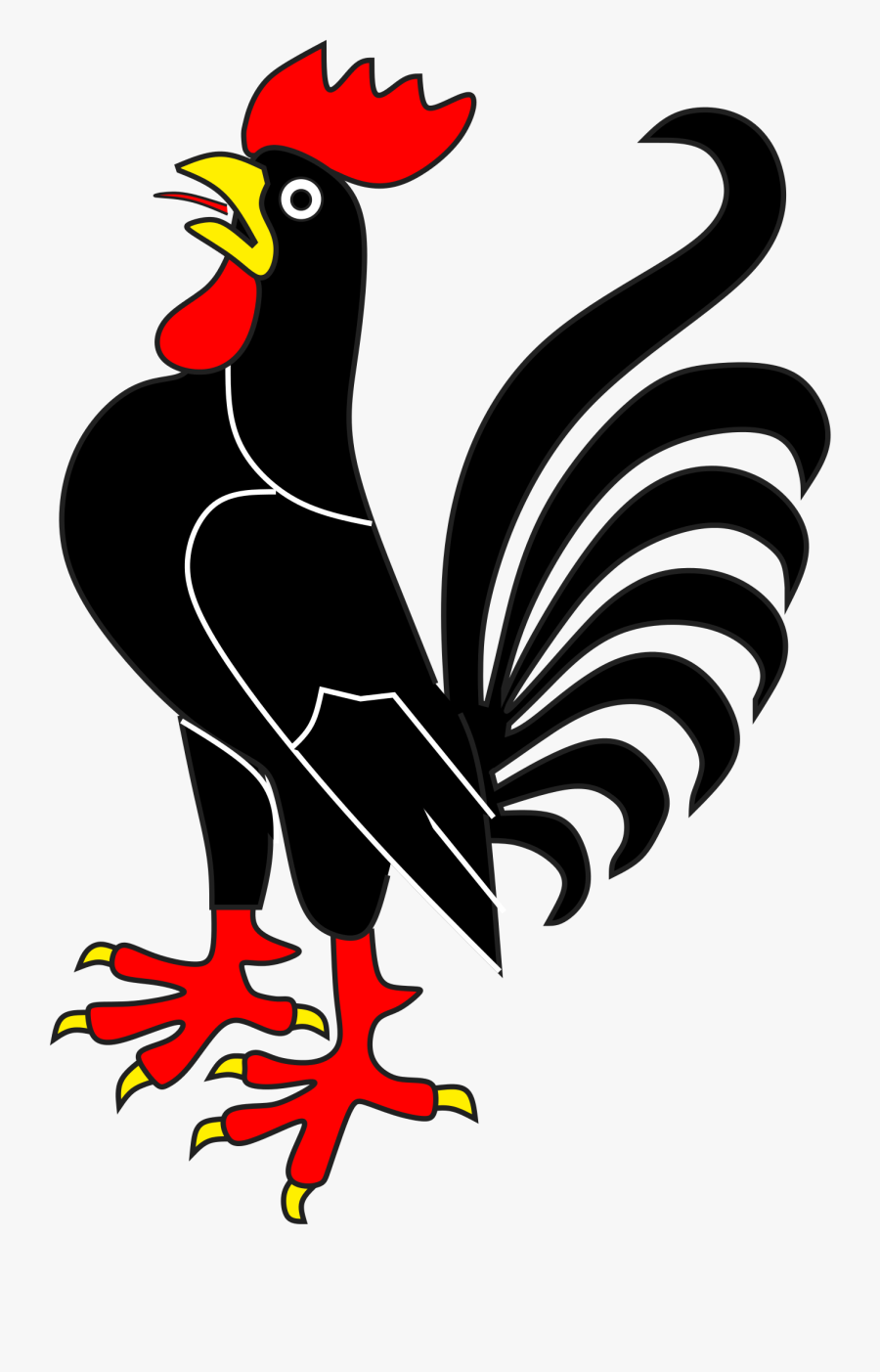 Cock Png - Wappen Guarda, Transparent Clipart