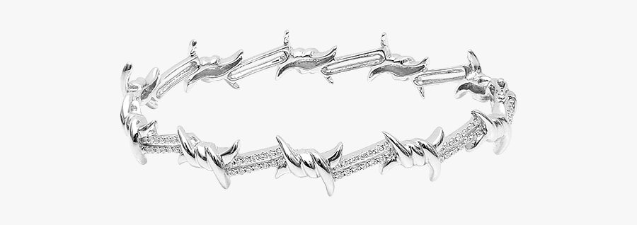 Barbwire Png Transparent Image - Bracciale Uomo Filo Spinato, Transparent Clipart