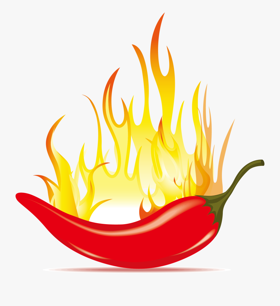 Chili Con Carne Chili Pepper Clip Art - Hot Chili Vector Png, Transparent Clipart