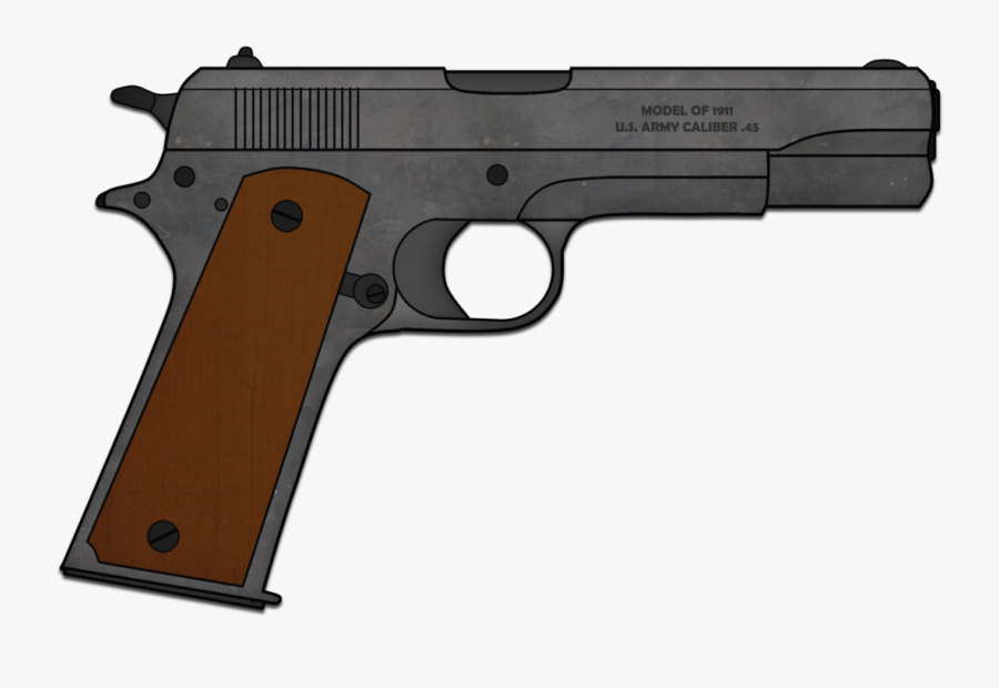 Gun Clipart M1911 - Rock Island 1911 45, Transparent Clipart