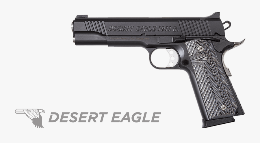 Magnum Research Desert Eagle 1911 - Desert Eagle 1911 9mm, Transparent Clipart