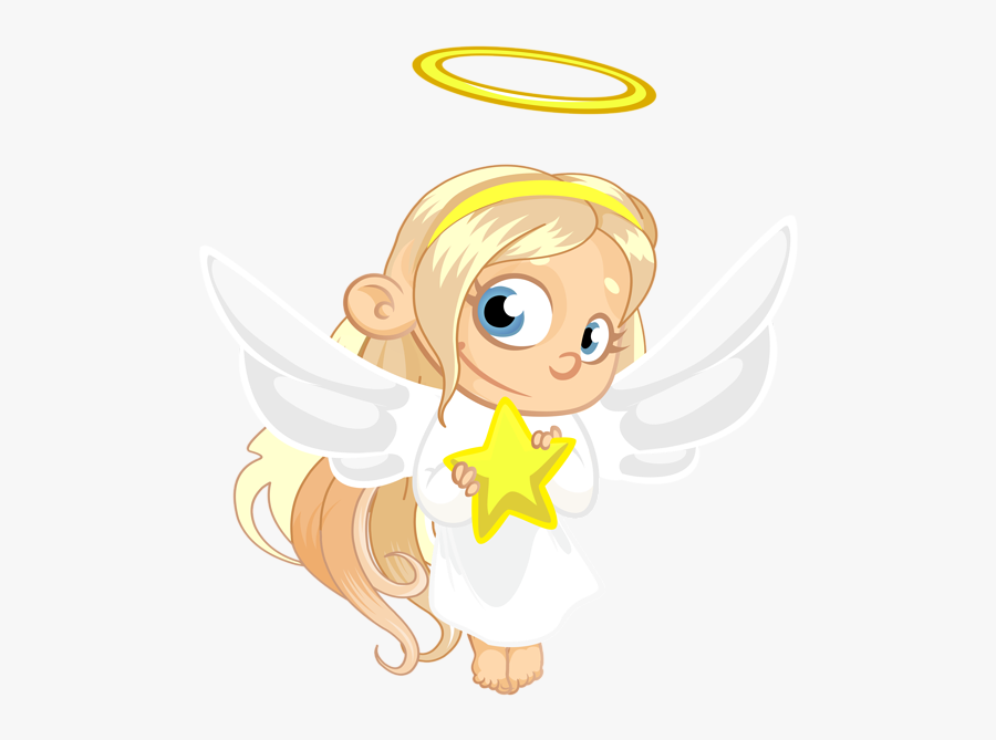 Cute Angel, Transparent Clipart