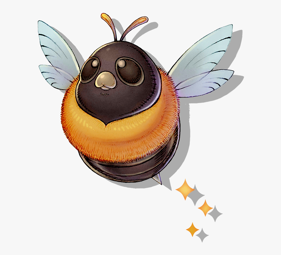 Bumblebee Clipart Sarang - Cartoon, Transparent Clipart