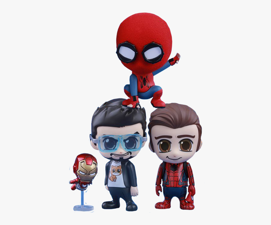 Homemade Suit Spider Man, Peter Parker, Tony Stark - Funko Pop Spider Man Homecoming Homemade Suit, Transparent Clipart