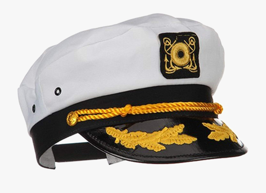 Boat Captain Hat Png, Transparent Clipart