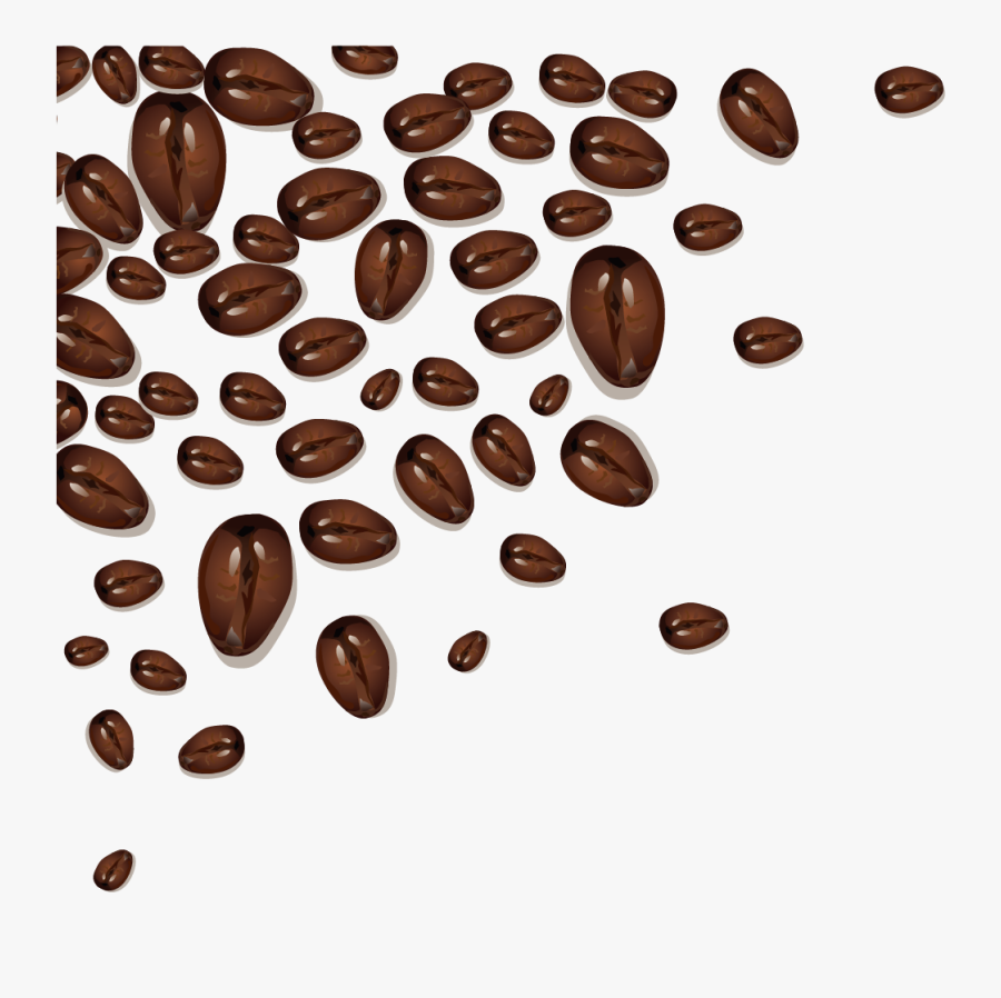 Coffee Bean Cafe Cocoa Bean - Coffee Bean Spread Vector, Transparent Clipart