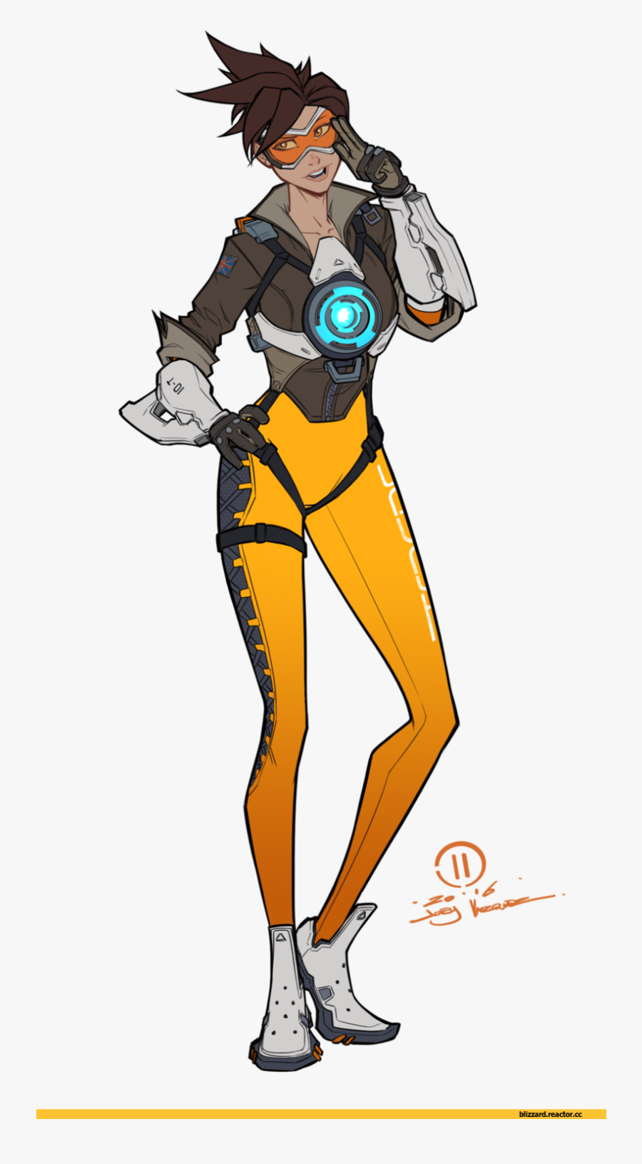 Tracer Cartoon, Transparent Clipart