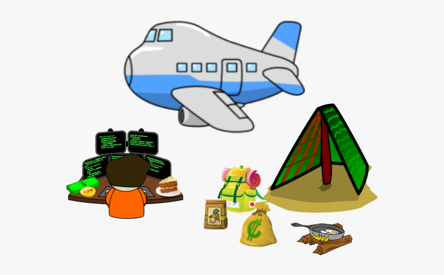 Airplane Clipart, Transparent Clipart