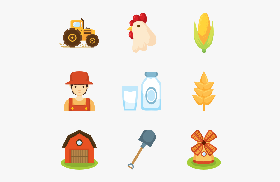 Jpg Free Download Farm Icon Packs, Transparent Clipart