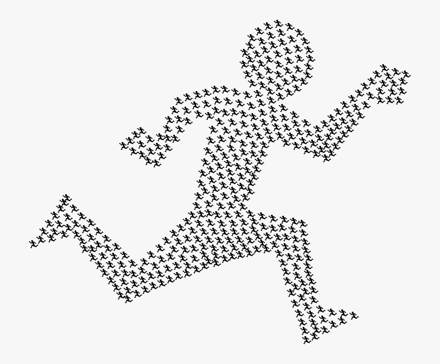 Internal Conflict - Rat Race Stencil, Transparent Clipart