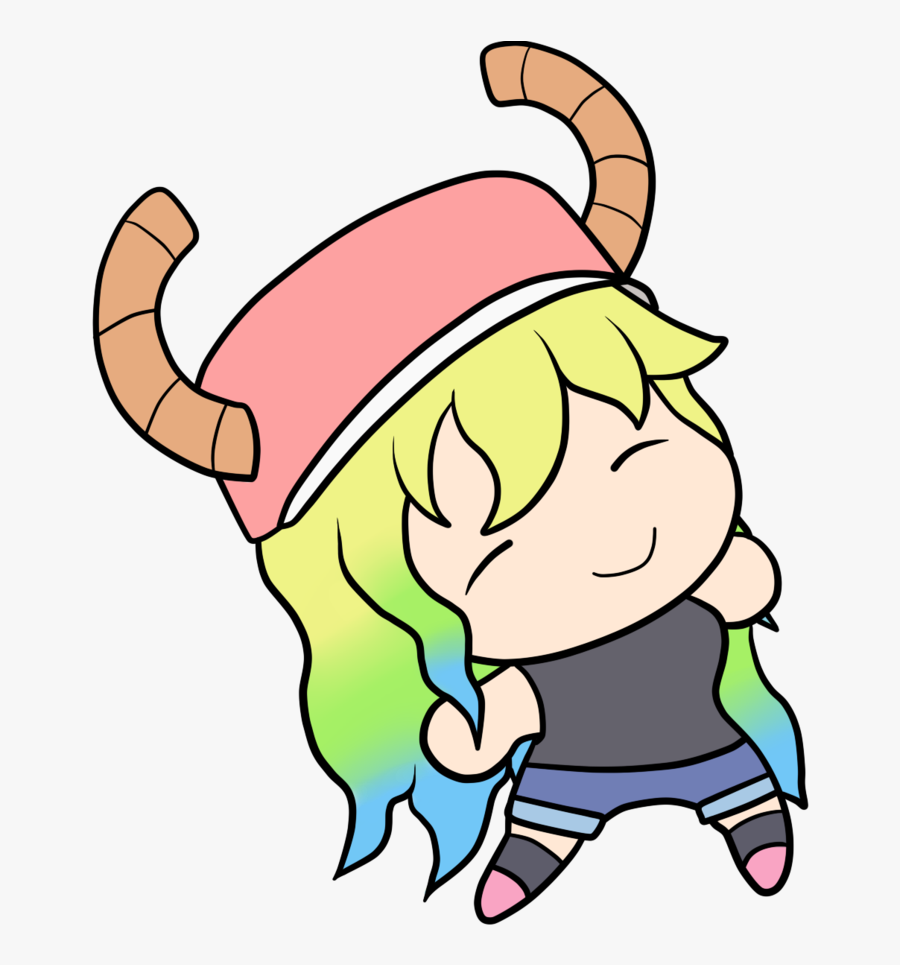 Finger Clipart Pushing Button - Miss Kobayashi's Dragon Maid Lucoa Png, Transparent Clipart