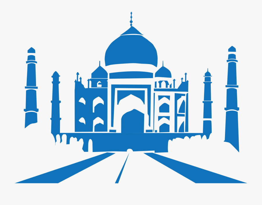 Transparent Mosque Clipart - Taj Mahal Logo Png, Transparent Clipart