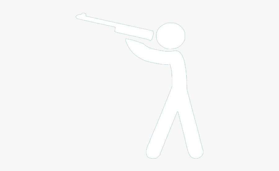 Icon - Shoot Rifle, Transparent Clipart