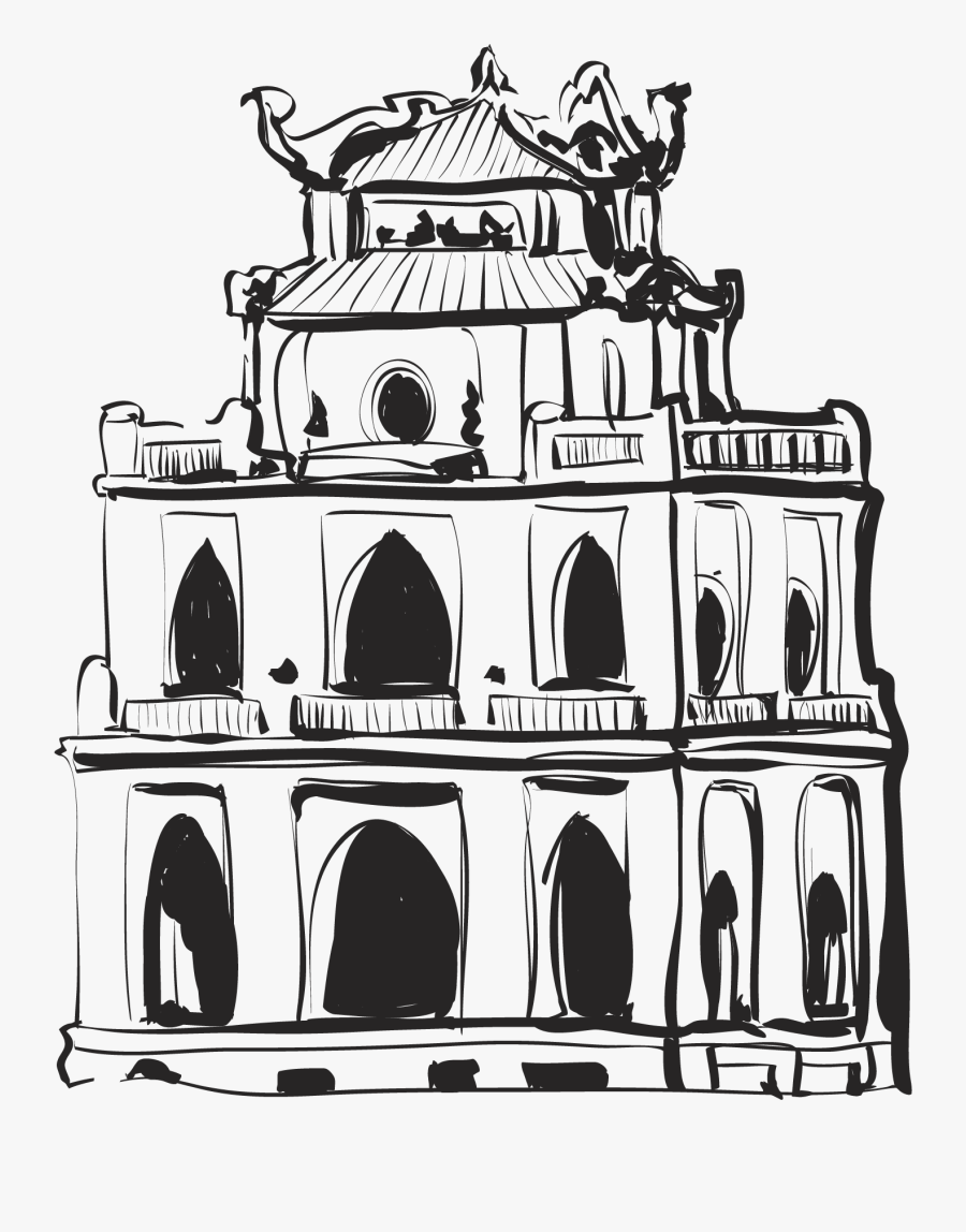 Russia Drawing Landmark Thailand - Illustration, Transparent Clipart