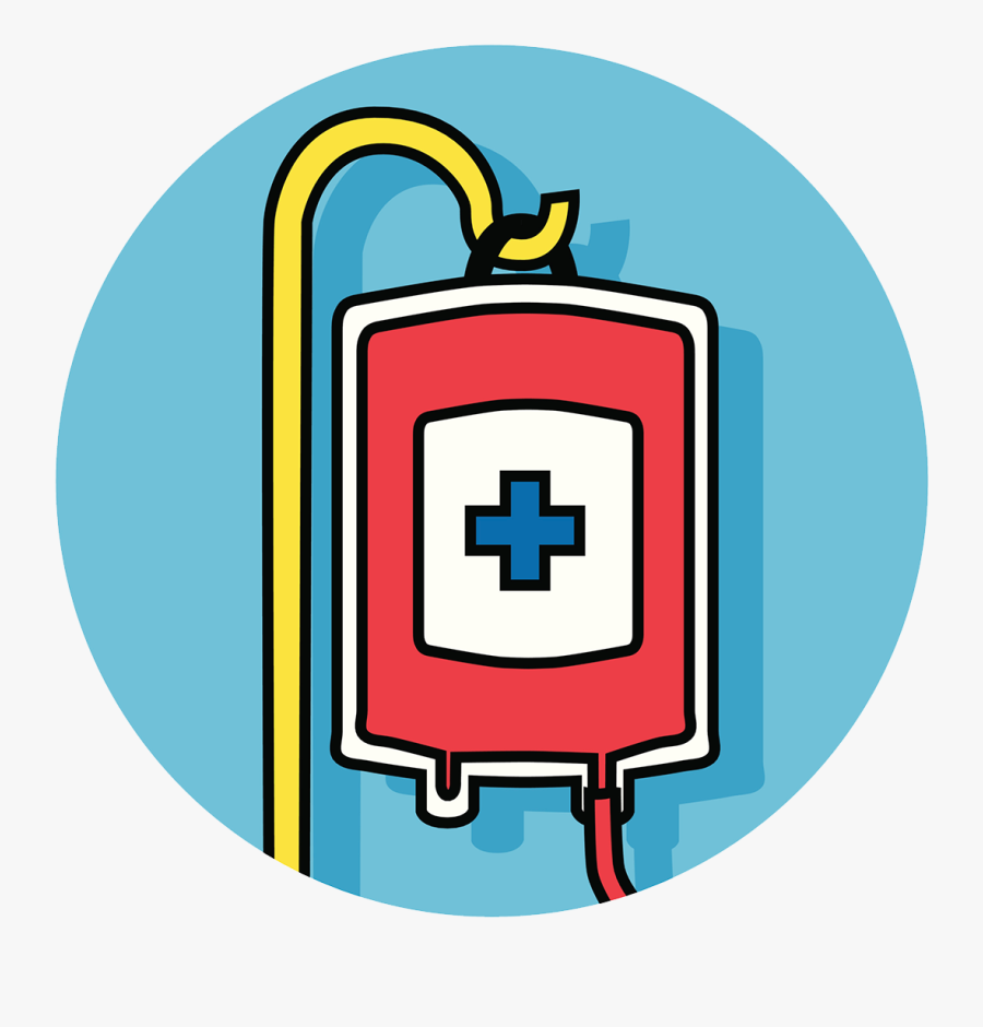 Blood Donation Drawing Illustration - Blood Bag, Transparent Clipart