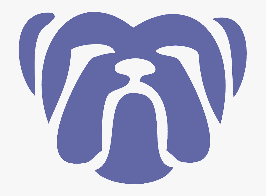 Big Bully Kennels Cleveland - Black White Bulldog Face, Transparent Clipart