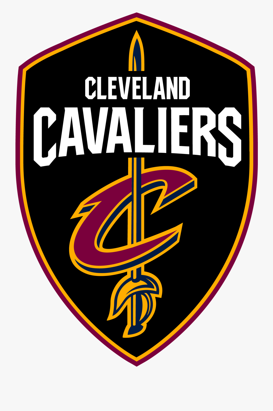 Clip Art Cavaliers Interesting History Team - Cleveland Cavaliers Logo 2017 18, Transparent Clipart