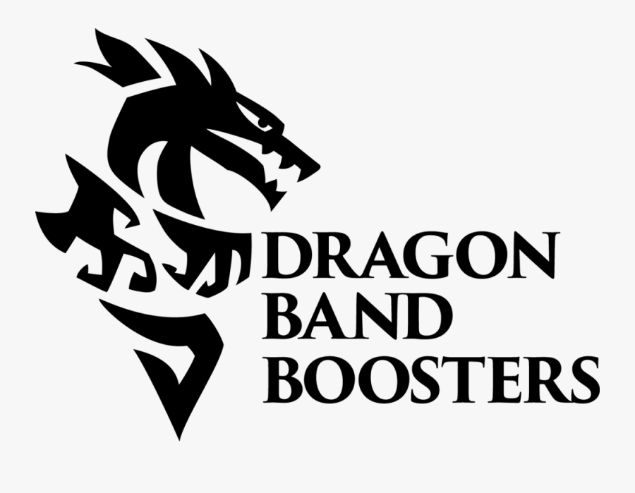 Dragonlogo Boosters - Dragon Black And White, Transparent Clipart