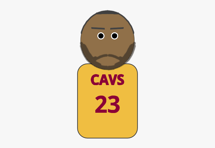 Lebron - Cartoon, Transparent Clipart