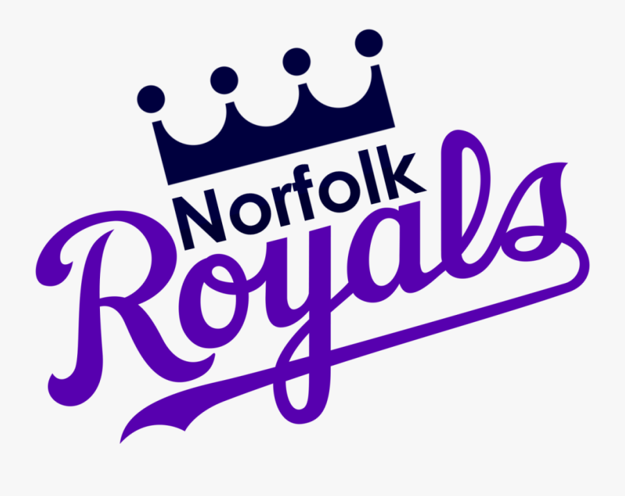 Norfolk Royals Logo - Kansas City Royals Logo, Transparent Clipart