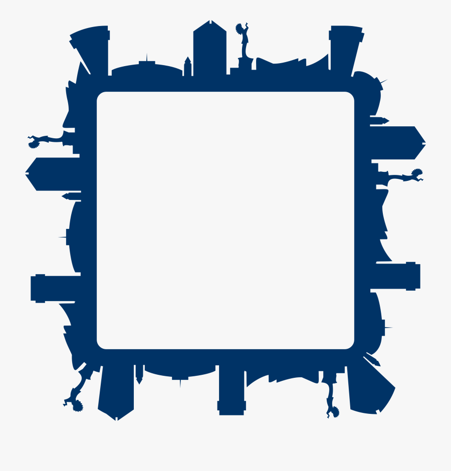 Clip Art Kansas Clipart - Vector Wichita Ks Skyline, Transparent Clipart