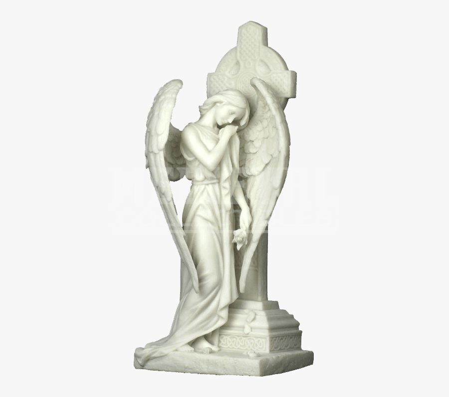 Statue Figurine Weeping Angel Sculpture - Statue, Transparent Clipart