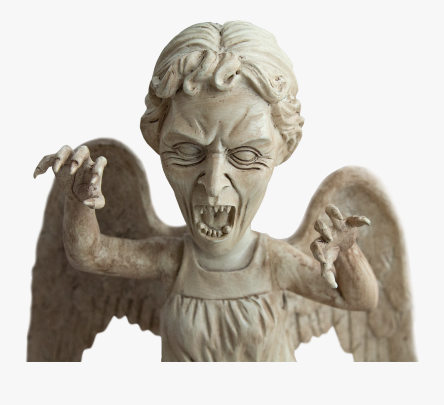 Doctor Who Weeping Angel Statue Blink Figurine - Weeping Angel Doctor Who Png, Transparent Clipart