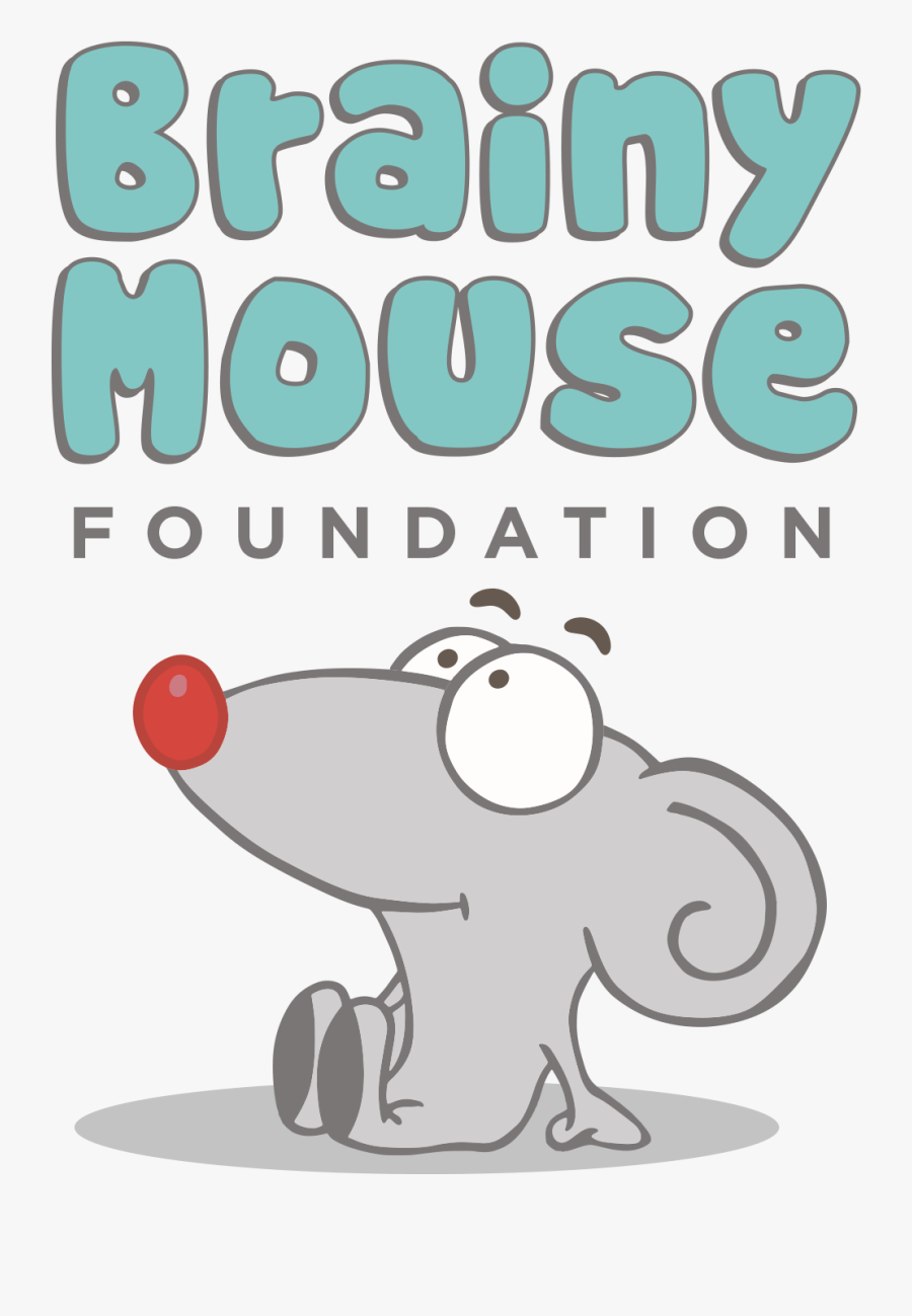 Logo Brainy Mouse, Transparent Clipart