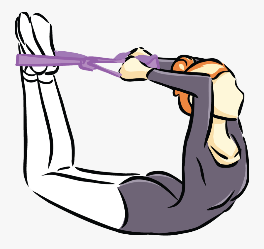 Stretches You Can Do With A Plum Band, Transparent Clipart