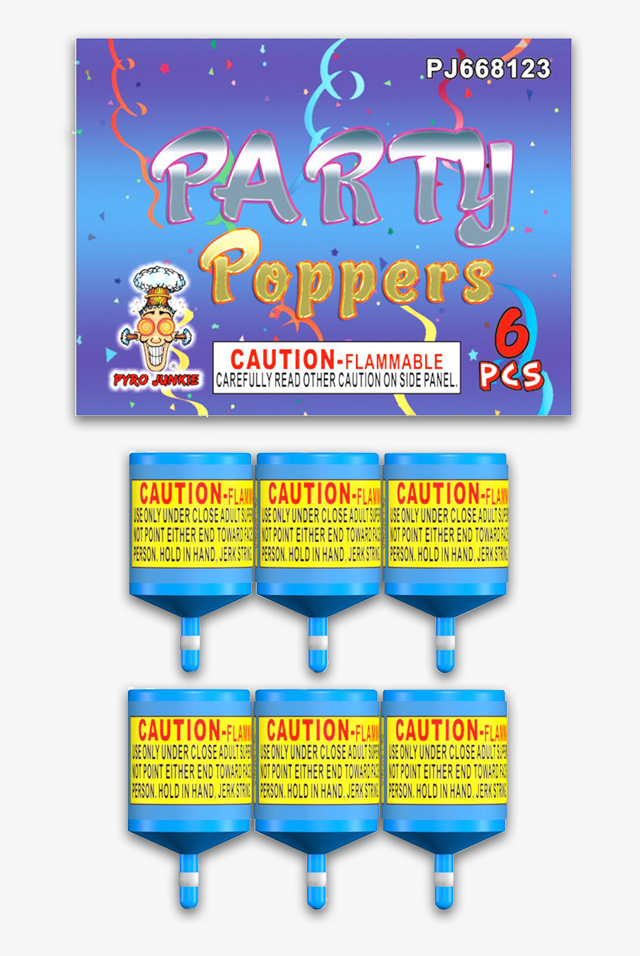 Party Poppers - Parallel - Poster, Transparent Clipart