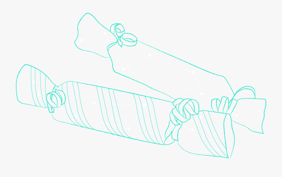 Confetti Drawing New Years Eve - Drawing, Transparent Clipart